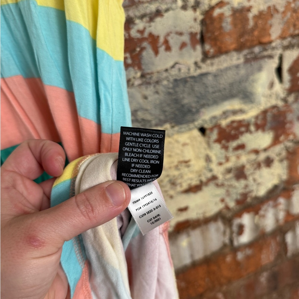 Torrid Multicolor Striped Tank Top - Picture 4 of 5